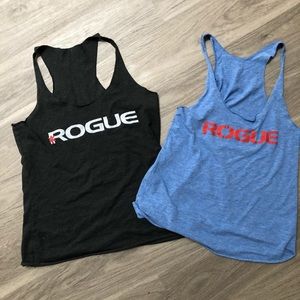 Rogue women’s tanks. Size medium. Selling as pair